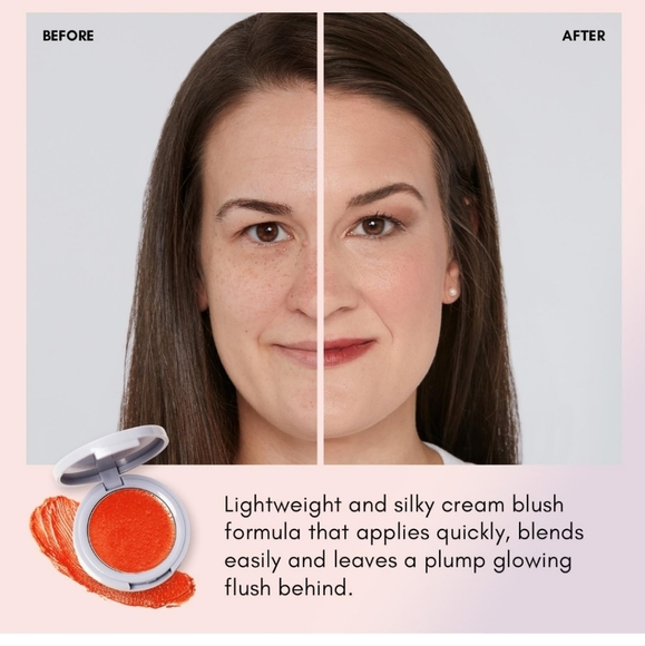 Clover Pressed Silk Blushing Balm In Juiced Clover + Hallow Blush NIB - Picture 6 of 7